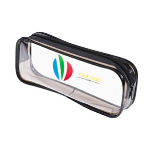 Clear PVC Zipper Pen Case