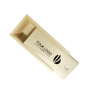 Wood Box with Sliding Lid