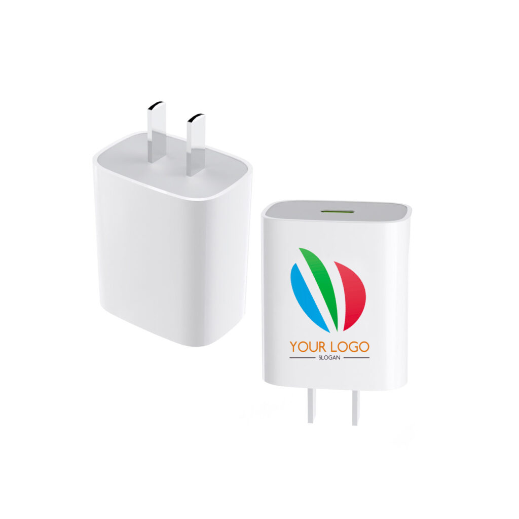 ETL Certified 20W Type C Fast Charger Block Adaptor