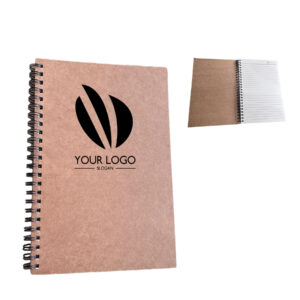 Spiral Kraft Notebook