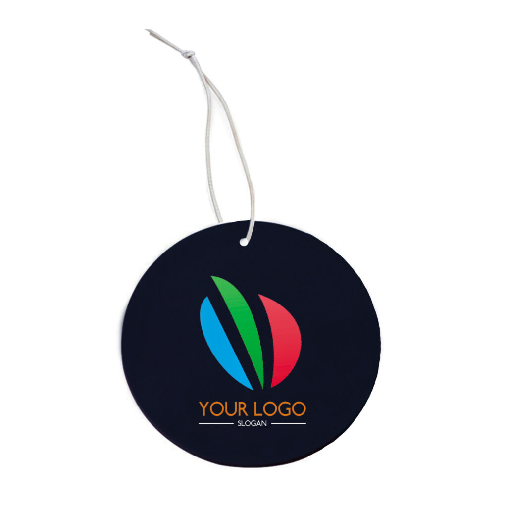 Round Paper Air Freshener with Fresh Nature Scent