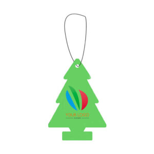 Christmas Tree Shaped Paper Air Freshener with Fresh Nature Scent