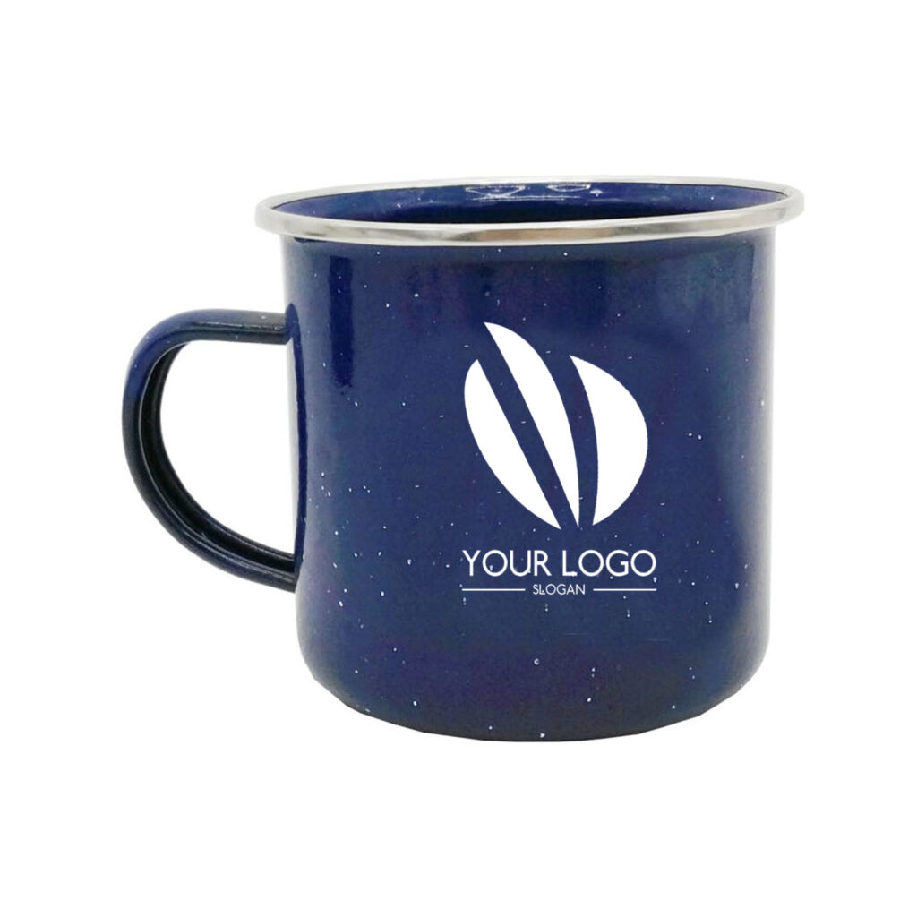 17oz Camp Fire Mug Blue & Snow