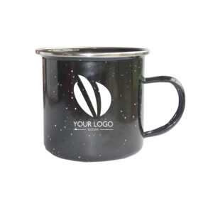 12oz Black Campfire Mug