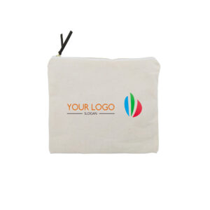 Zipped Canvas Purse