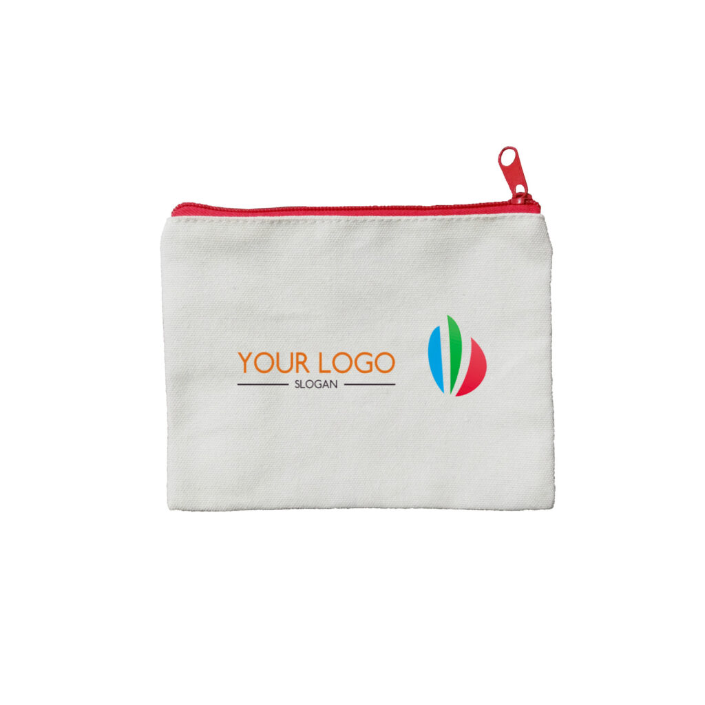Canvas Cosmetic Bag Coin Purse Pen Case