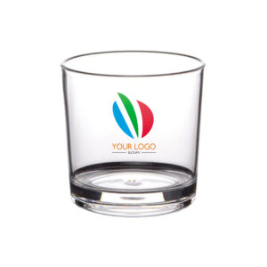 9oz Plastic Rock Glass