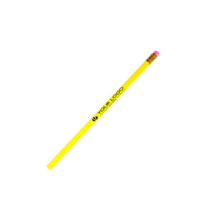 7.5in Long Round 2 HB Pencil with Eraser