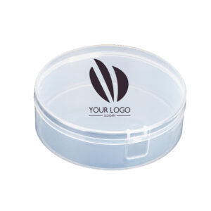 Round Clear Plastic Box