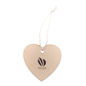 Hanging Wooden Love Heart for Decoration