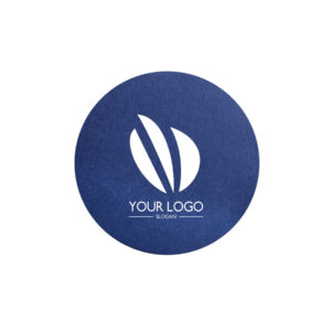Round Leather Non-slip Coaster Insulation Mat