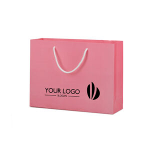Custom Cardboard Gift Paper Bag with Handle