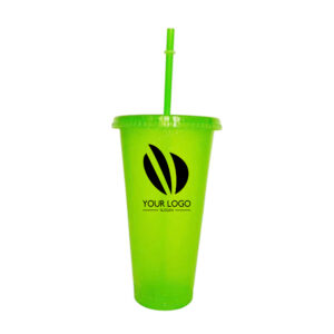 24oz Creative Glitter Sippy Cup Plastic Drinking Straw Tumbler