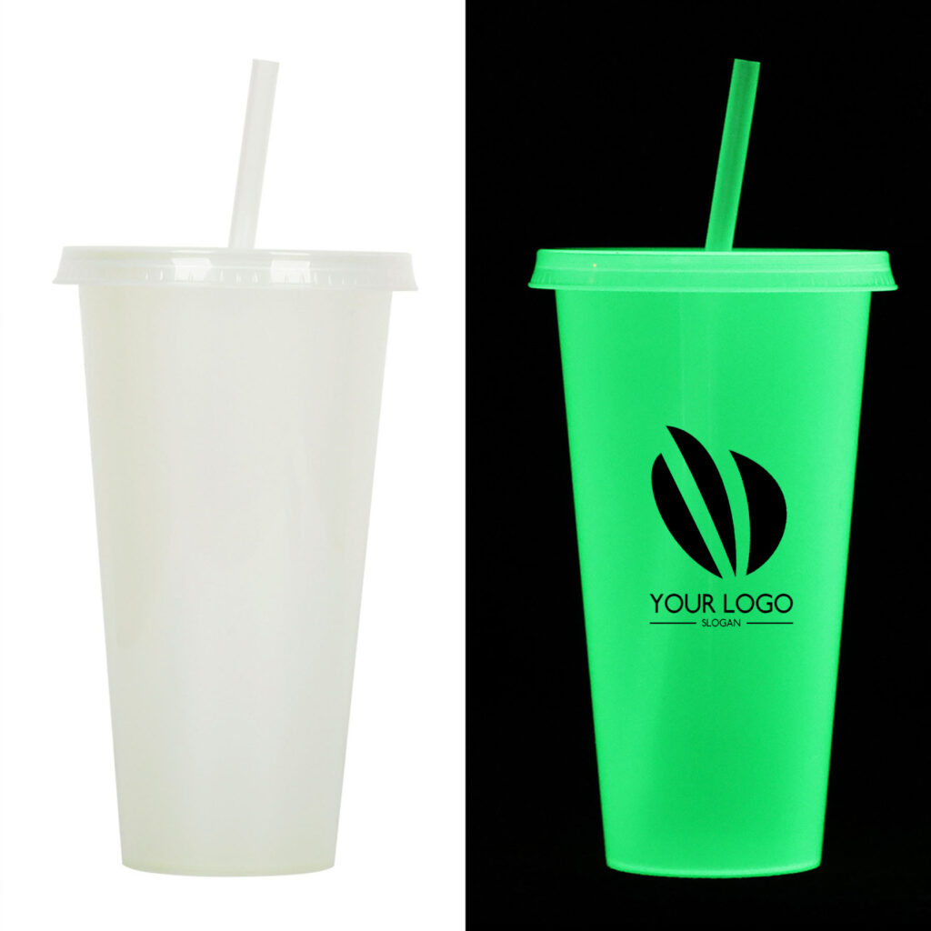 24oz Glow-in-the-dark Tumbler