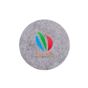 3.5" Round Felt Coaster